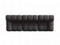 Sofa modułowa 3-osobowa Bellis ciemny szary