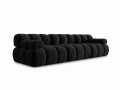 Sofa modułowa 3-osobowa Bellis czarna
