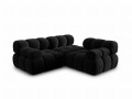 Sofa modułowa 3-osobowa Bellis czarna