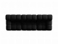 Sofa modułowa 3-osobowa Bellis czarna