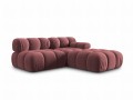 Sofa modułowa 4-osobowa Bellis różowa L/P