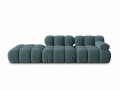 Sofa modułowa 4-osobowa Bellis szaroniebieska L/P 