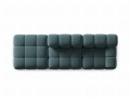 Sofa modułowa 4-osobowa Bellis szaroniebieska L/P 