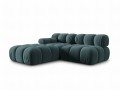 Sofa modułowa 4-osobowa Bellis szaroniebieska L/P 