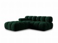 Sofa modułowa 4-osobowa Bellis butelkowa zieleń L/P  