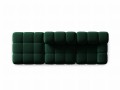 Sofa modułowa 4-osobowa Bellis butelkowa zieleń L/P  