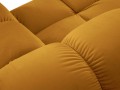 Sofa modułowa 4-osobowa Bellis musztardowa L/P   