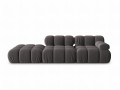 Sofa modułowa 4-osobowa Bellis ciemny szary L/P       