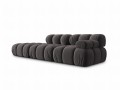 Sofa modułowa 4-osobowa Bellis ciemny szary L/P       
