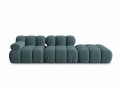 Sofa modułowa 4-osobowa Bellis szaroniebieska L/P 