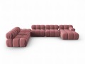 Sofa panoramiczna 7-osobowa Bellis różowa          