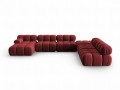 Sofa panoramiczna 7-osobowa Bellis ciemna fuksja