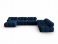 Sofa panoramiczna 7-osobowa Bellis granatowa