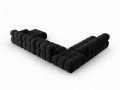 Sofa panoramiczna 7-osobowa Bellis czarna