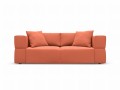 Sofa Tyra 3-osobowa łososiowa