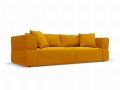 Sofa Tyra 4-osobowa musztardowa 