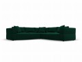 Panoramiczna sofa Tyra 6-osobowa butelkowa zieleń