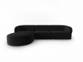 Designerska sofa Shane czarna