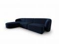 Designerska sofa Shane granatowa