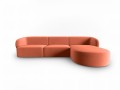 Designerska sofa Shane łososiowa