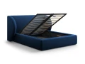 Łóżko tapicerowane Miley Royal Blue