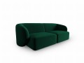 Sofa 2-osobowa Shane butelkowa zieleń