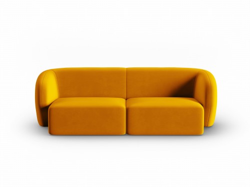 Sofa 2-osobowa Shane musztardowa