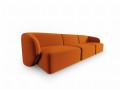 Aksamitna sofa 3-osobowa Shane Terra