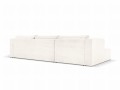 Sofa narożna z funkcją spania Diego jasnobeżowa 