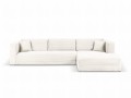 Sofa narożna z funkcją spania Diego jasnobeżowa 