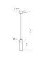 Lampa wisząca SLACK biała