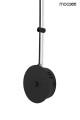 Lampa ścienna wisząca FLAT 3 czarna