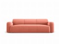 Sofa 3-osobowa Greta koralowa