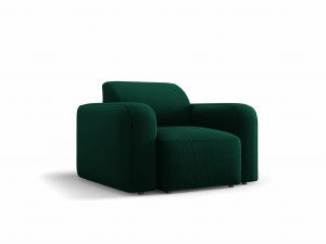 Fotel Greta butelkowa zieleń