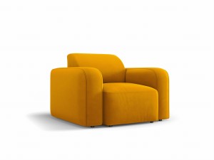 Fotel Greta musztardowy