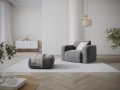 Fotel Greta szary
