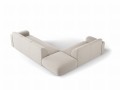 Panoramiczna sofa 6-osobowa Greta beżowa    