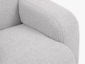Sofa 2-osobowa Molino jasnoszara boucle