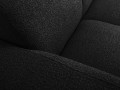 Sofa 2-osobowa Molino czarna boucle