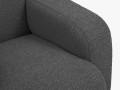 4-osobowa sofa narożna Molino ciemnoszara