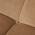 Sofa wypoczynkowa corduroy rib brown HKliving