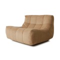 Fotel ogrodowy corduroy rib brown HKliving
