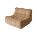 Fotel ogrodowy corduroy rib brown HKliving