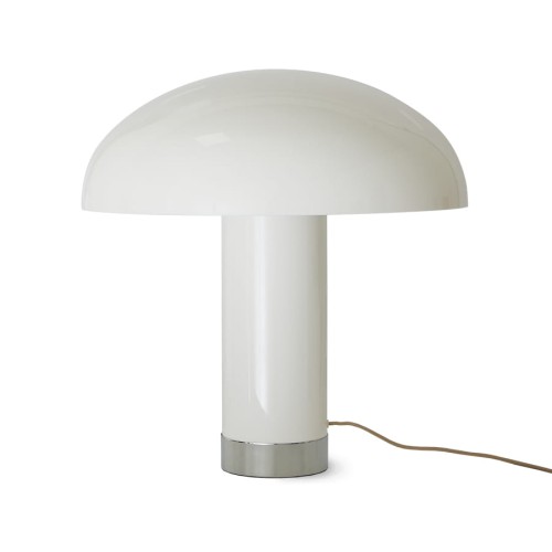 Lampa stołowa LOUNGE kremowa HKliving