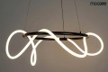 Nowoczesna lampa wisząca MOOSEE SERPIENTE 60 czarna