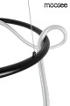 Nowoczesna lampa wisząca MOOSEE SERPIENTE 60 czarna