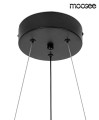 Nowoczesna lampa wisząca MOOSEE SERPIENTE 60 czarna