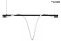 MOOSEE lampa wisząca SERPIENTE 120  czarna