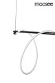 MOOSEE lampa wisząca SERPIENTE 120  czarna