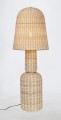 Rattanowa lampa podłogowa Sikkim H128